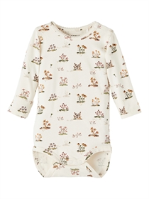 NAME IT Langærmet Body Danna Buttercream